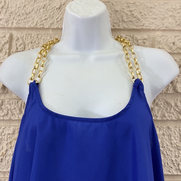 🌹Almost Famous Braided Chain Trapeze Top - Picture 4 of 16